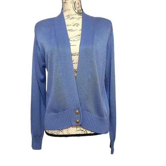 Vintage FIA ITALIA Handloomed Cardigan Sweater Size Medium - Picture 8 of 8